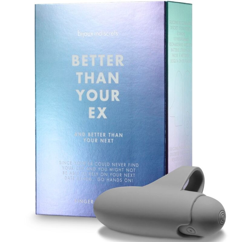 Bijoux – vibráló bullet, 10 rezgés, intenzív élmény szürke - Image 2