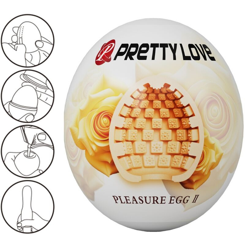 PRETTY LOVE - érzéki férfi maszturbátor tojás