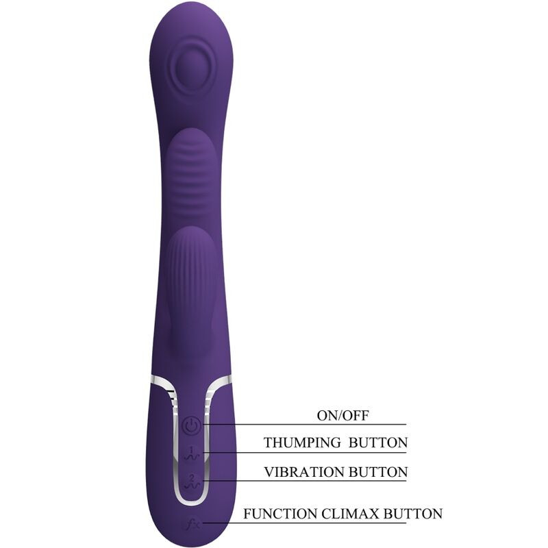 PRETTY LOVE – Shania Triple – prémium multitasking nyuszivibrátor - Image 8