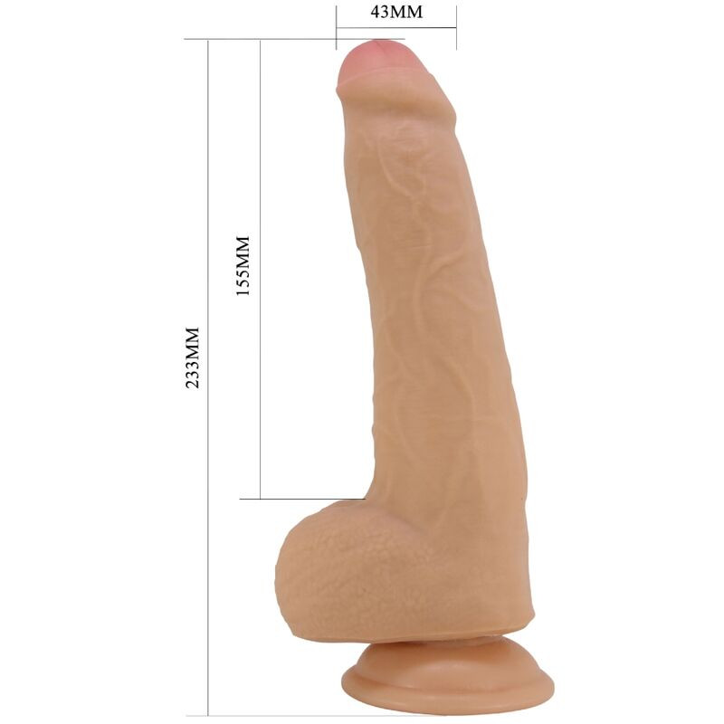 Pretty Love Draco – élethű 23 cm-es dildó - Image 5