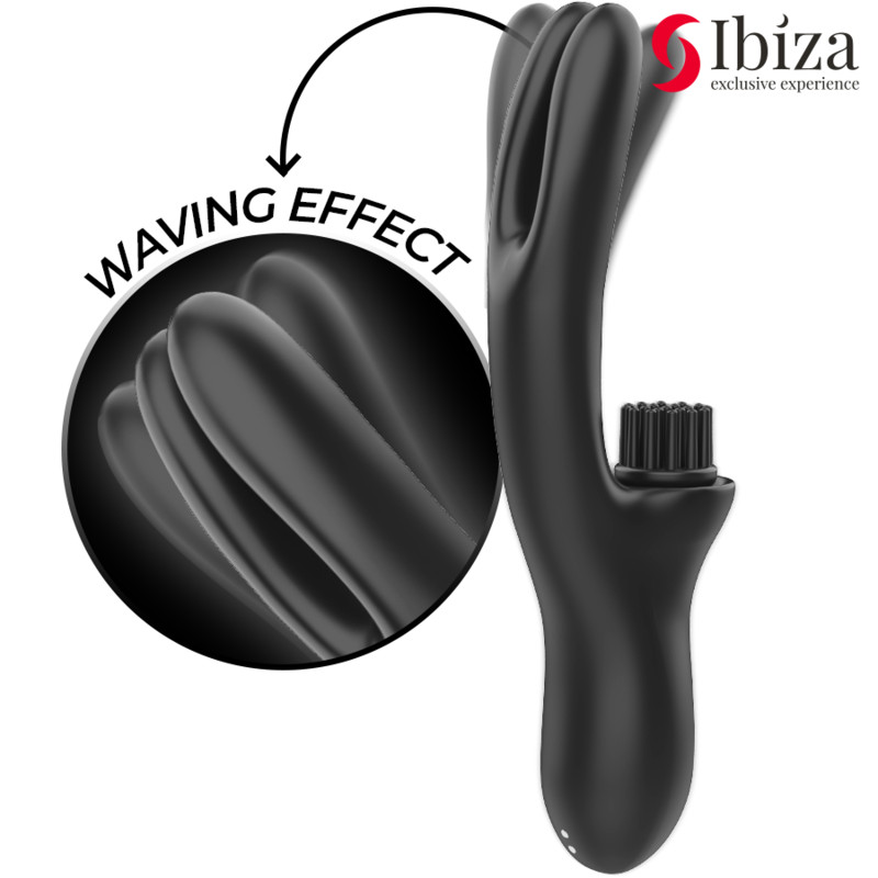 IBIZA – hi-tech, kétszeres hullámos csiklóizgató vibrátor - Image 2