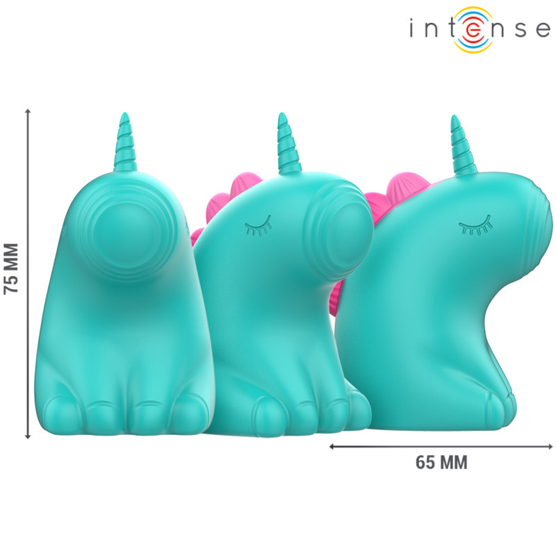 INTENSE Trixie – érzéki zöld unikornis stimulátor - Image 2