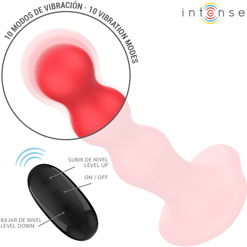 INTENSE - CODY vibrátor, szívókorongos, távirányítóval - Image 3