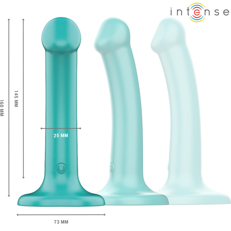 INTENSE Katie – vibrátor tapadókoronggal, 10 rezgés, távirányító - Image 2