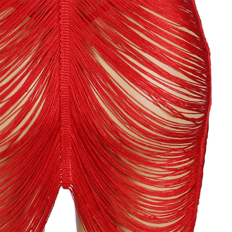 SUBBLIME – érzéki piros pántos ruha + tanga S/M - Image 5