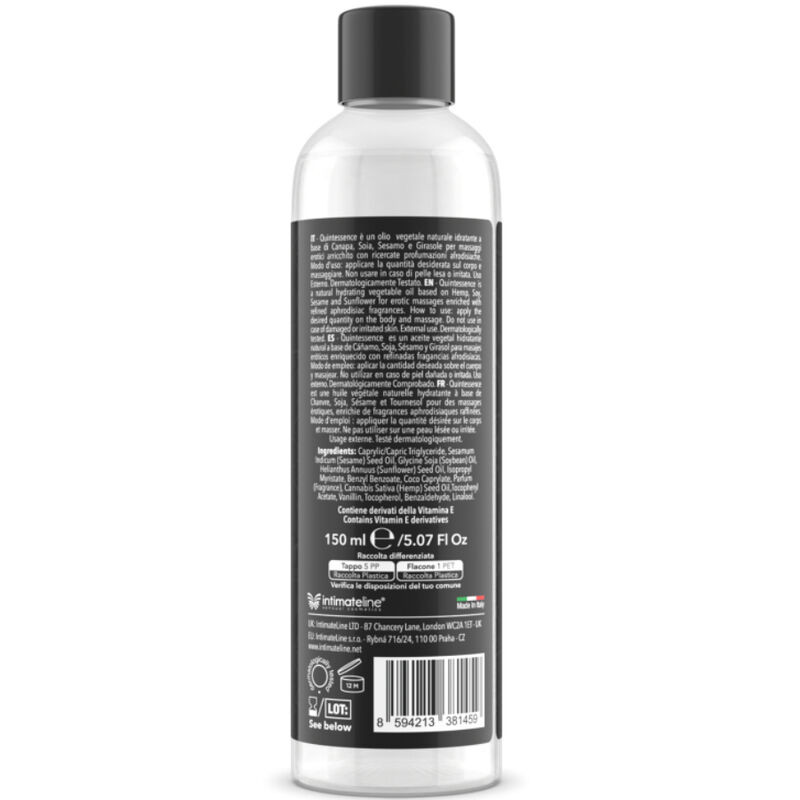 INTIMATELINE LUXURIA – csokoládé masszázsolaj 150 ml - Image 3