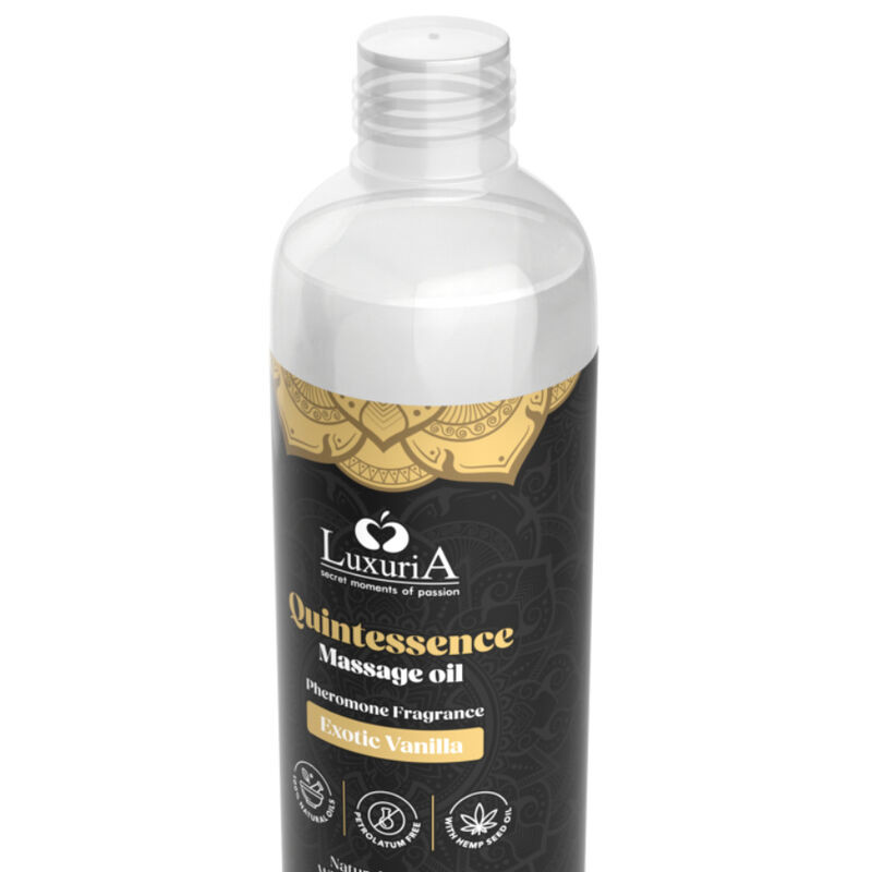 INTIMATELINE LUXURIA – egzotikus vaníliás masszázsolaj 150 ml - Image 2