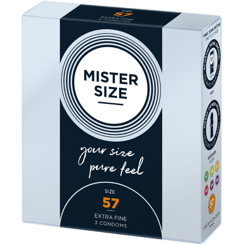 MISTER SIZE - Prémium magnum óvszer 57 mm, 3 db - Image 2