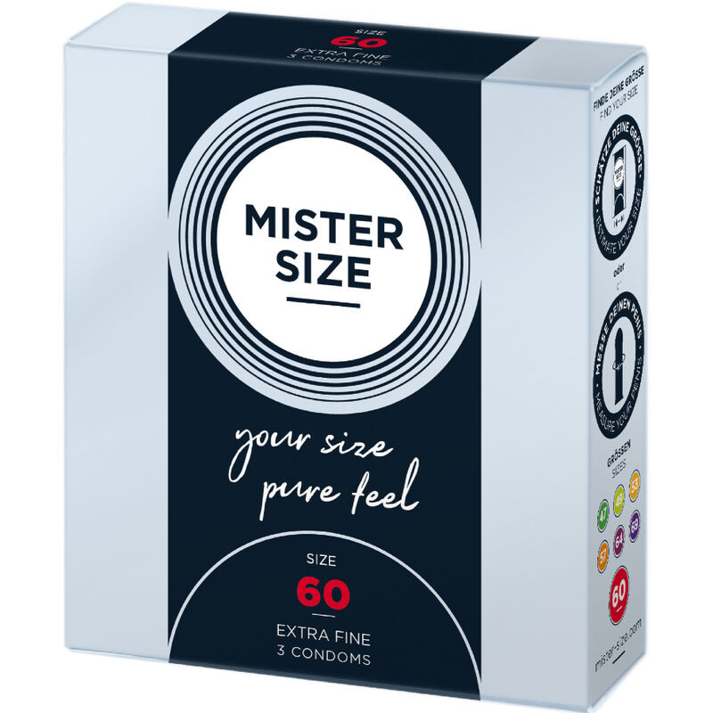 MISTER SIZE – XXL óvszer 60 mm (3 darab) - Image 2