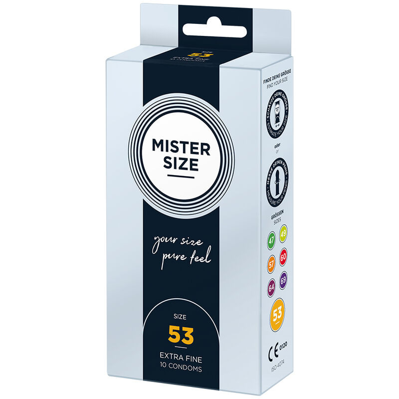MISTER SIZE - M méretű óvszer (10 db) prémium kényelemért - Image 2