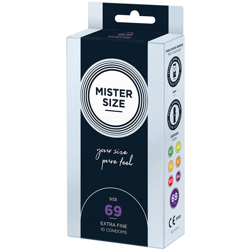 Mister Size - prémium XXXL óvszer 69 mm (10 db) - Image 2