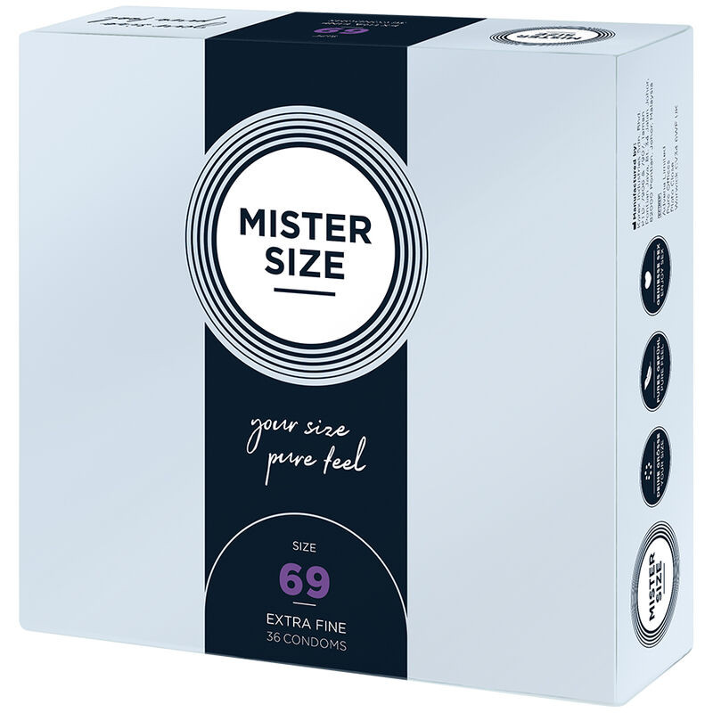 MISTER SIZE – XXXL óvszer 69 mm (36 db) prémium védelem - Image 2
