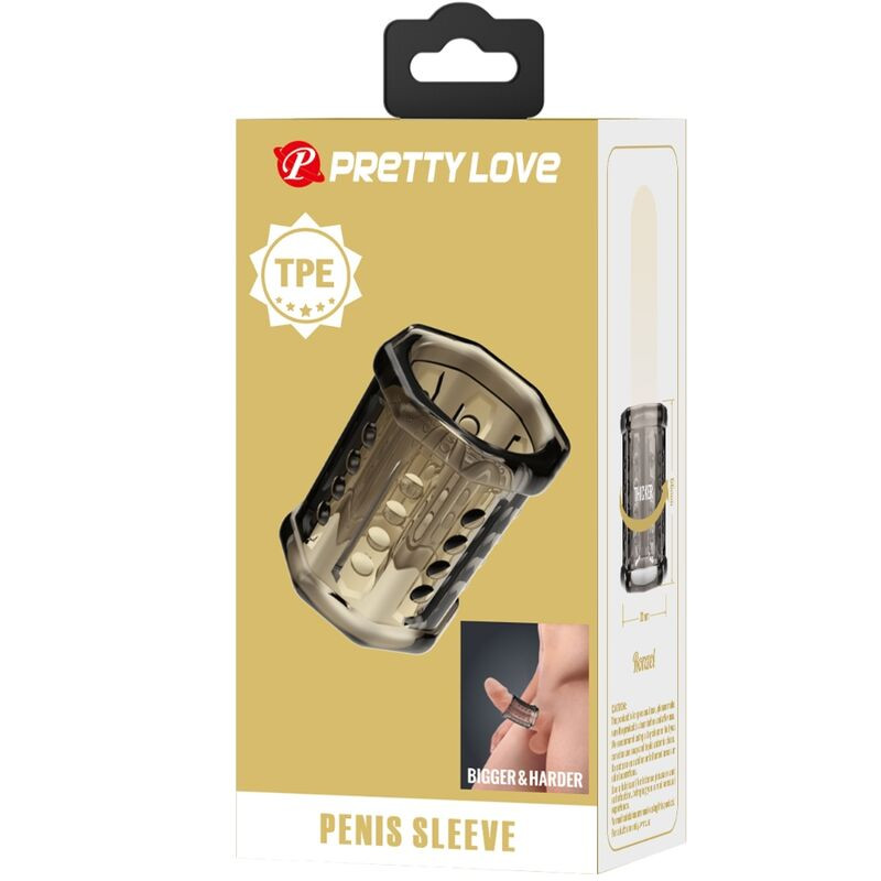 PRETTY LOVE - Átlátszó, szuper nyújtható pénisz hüvely - Image 5