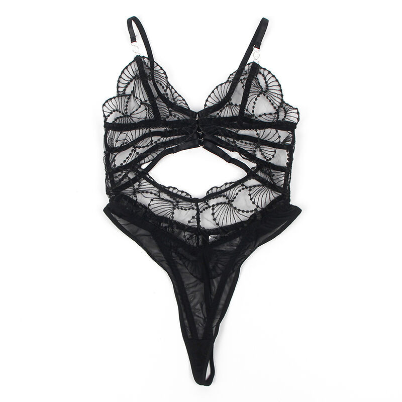 SUBBLIME – átlátszó csipkés body (L/XL) - Image 6