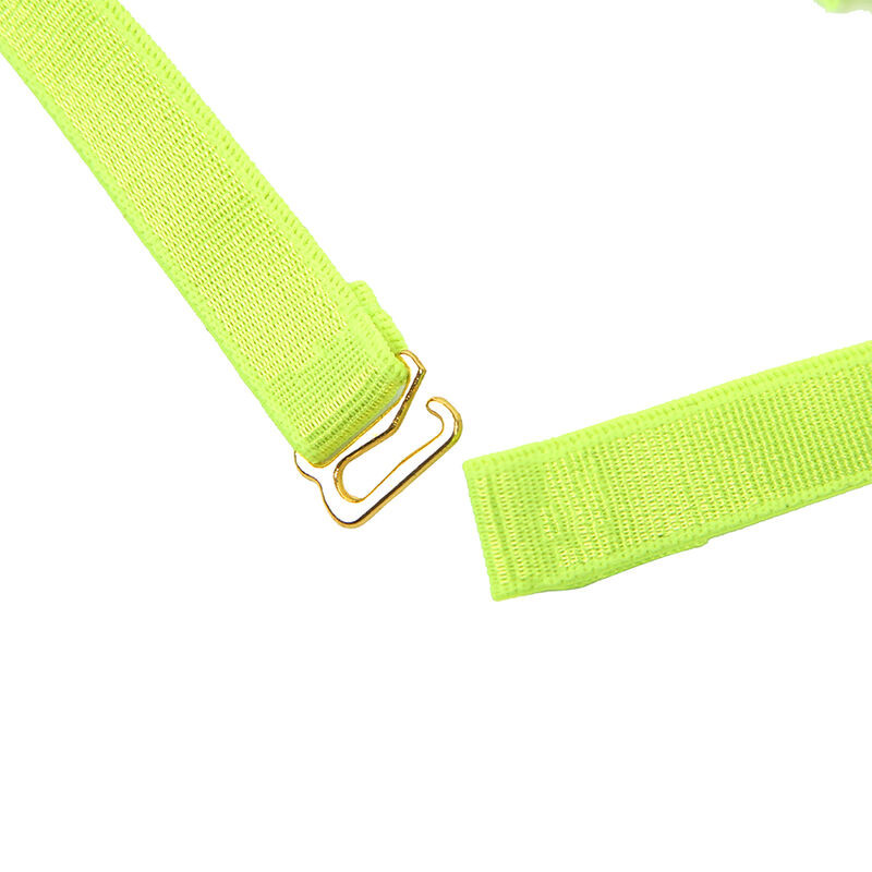 SUBBLIME – fénylő zöld melltartó és alsó szett nyakkal - Image 10