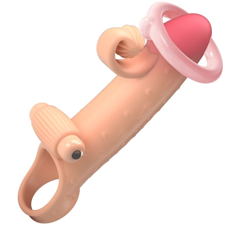 ROMANCE - vibráló péniszujj fakereszt - Image 5