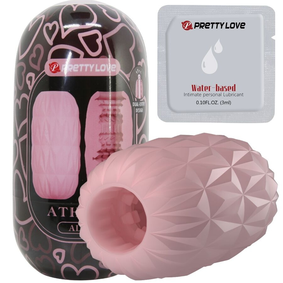 PRETTY LOVE - Athena Alice – prémium férfi maszturbátor pink - Image 3