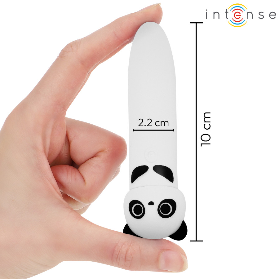 INTENSE - Prémium USB újratölthető vibráló bullet 10 cm - Image 3