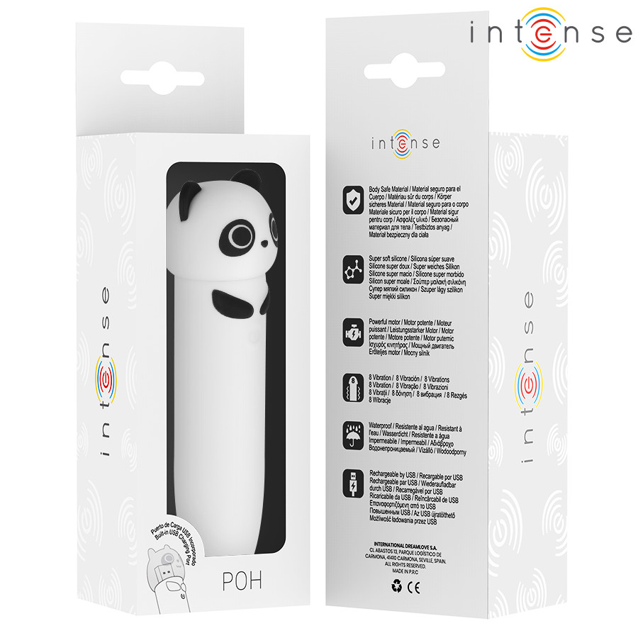 INTENSE - Prémium USB újratölthető vibráló bullet 10 cm - Image 7
