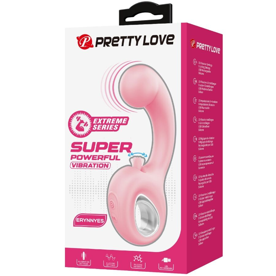 PRETTY LOVE - Erynnyes G-pontos vibrátor csiklóizgatóval - Image 10