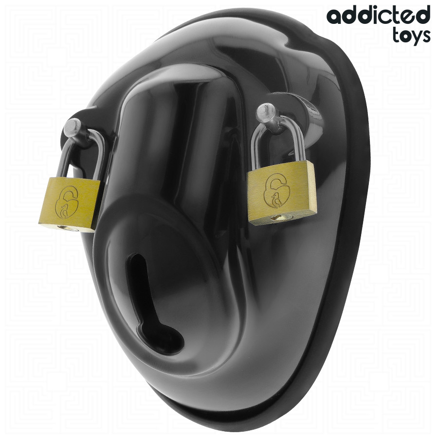 ADDICTED TOYS LOCKED – kulcs nélküli pénisz ketrec 11,5 cm - Image 2