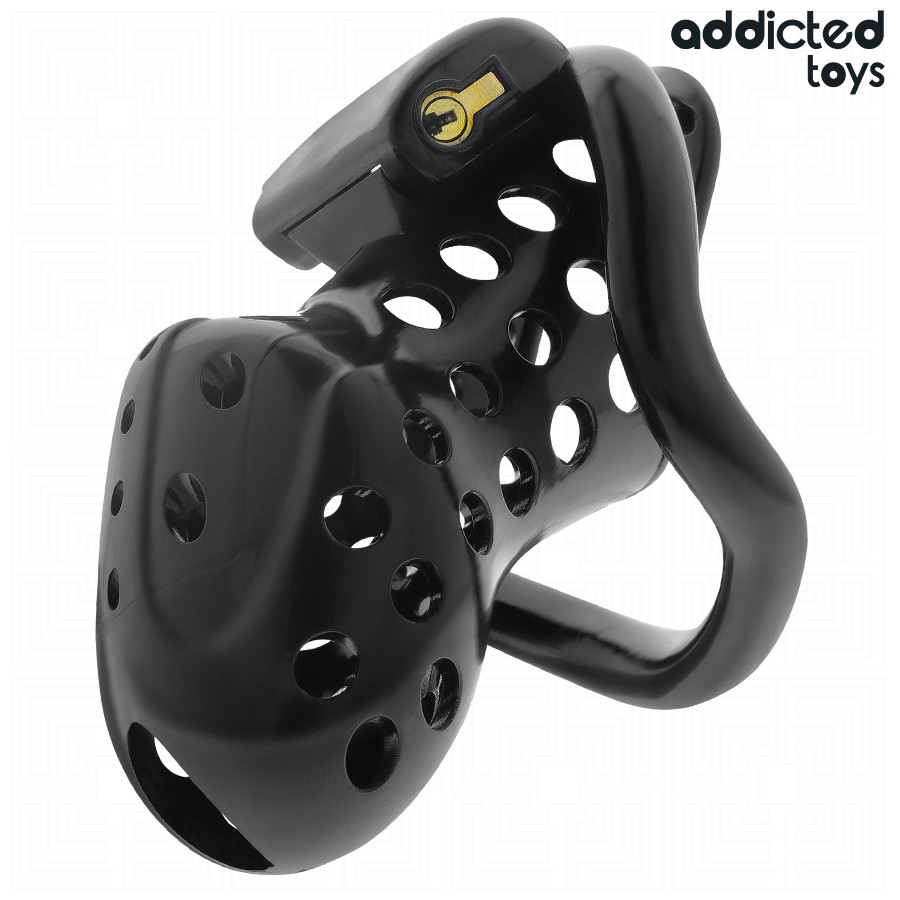 ADDICTED TOYS LOCKED – láncos pénisz ketrec 10,5 cm - Image 2