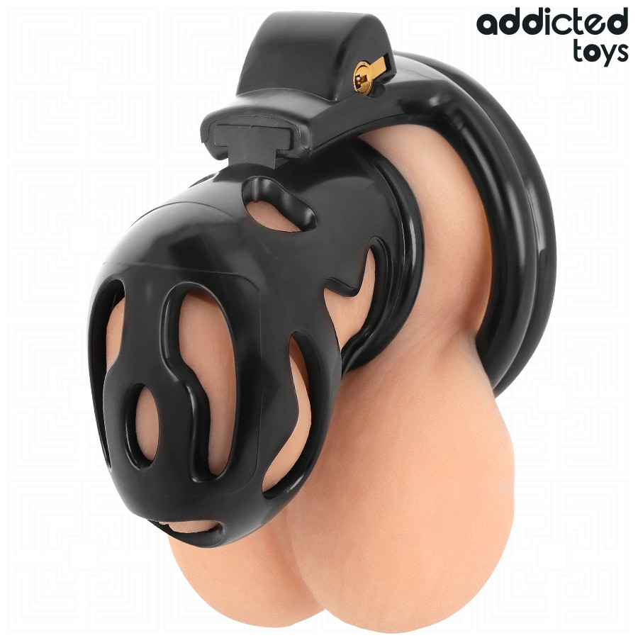 ADDICTED TOYS LOCKED – zárható péniszketrec 8 cm - Image 3