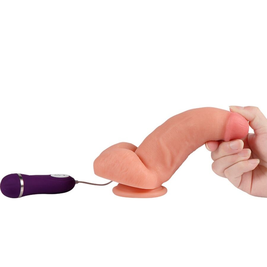 SHEQU Red Eagle – távirányítós vibrátor dildo 17 cm - Image 5