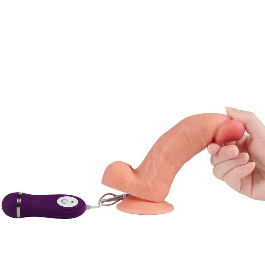SHEQU Iron Dragon – távirányítós vibráló dildó 17,5 cm - Image 6