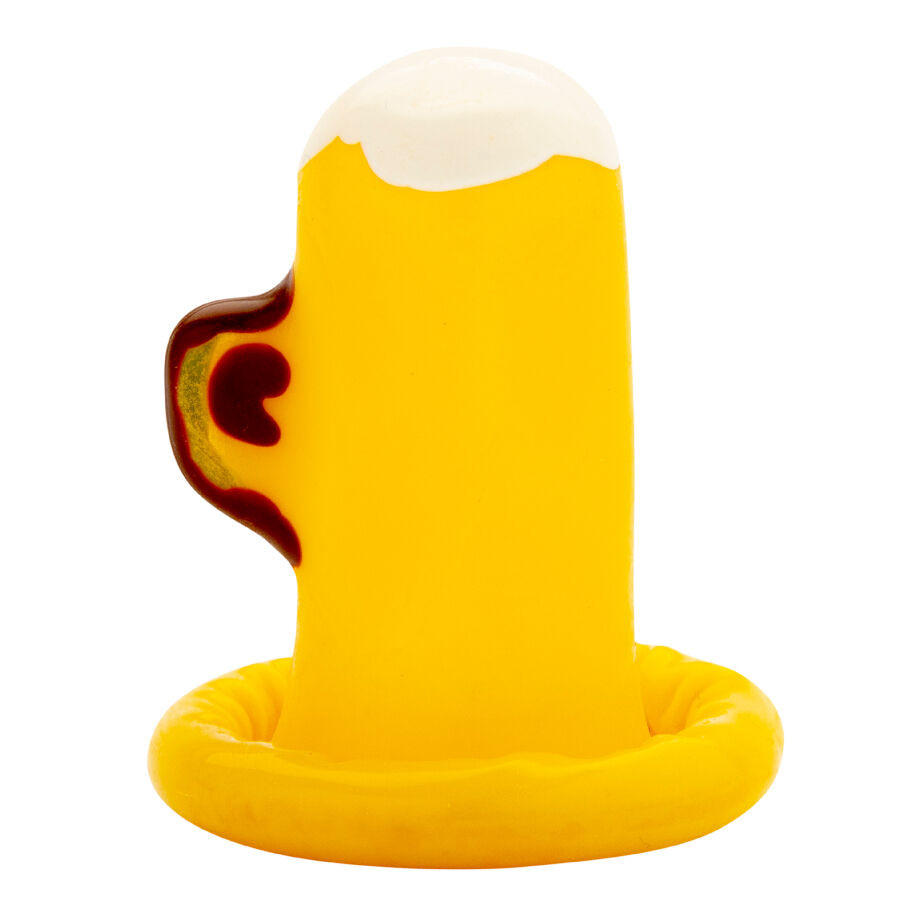 CONDOMERIE - Kézzel festett, sörös különleges óvszer - Image 4
