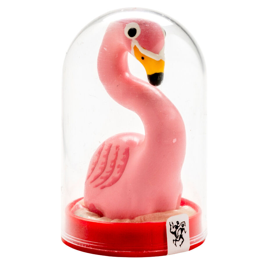 CONDOMERIE - egyedi, kézzel festett flamingó rózsaszín óvszer
