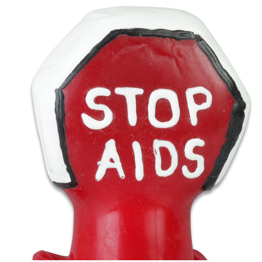 CONDOMERIE - kézzel festett tréfás óvszerek AIDS ellen