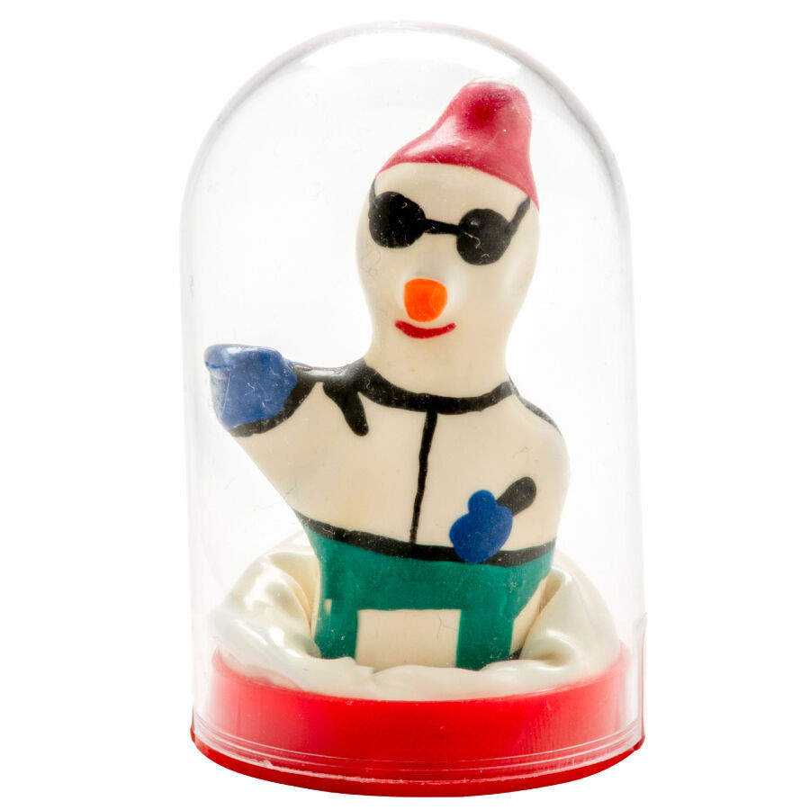 CONDOMERIE - kézzel festett snowboarder XL óvszer