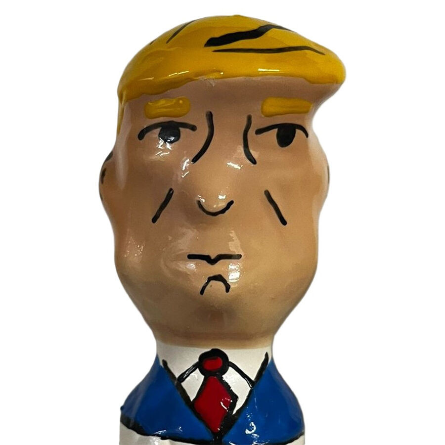 CONDOMERIE - egyedi festett Grumpy Trump XL óvszer