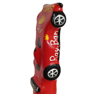 CONDOMERIE – kézzel festett XL F1 Ferrari óvszer