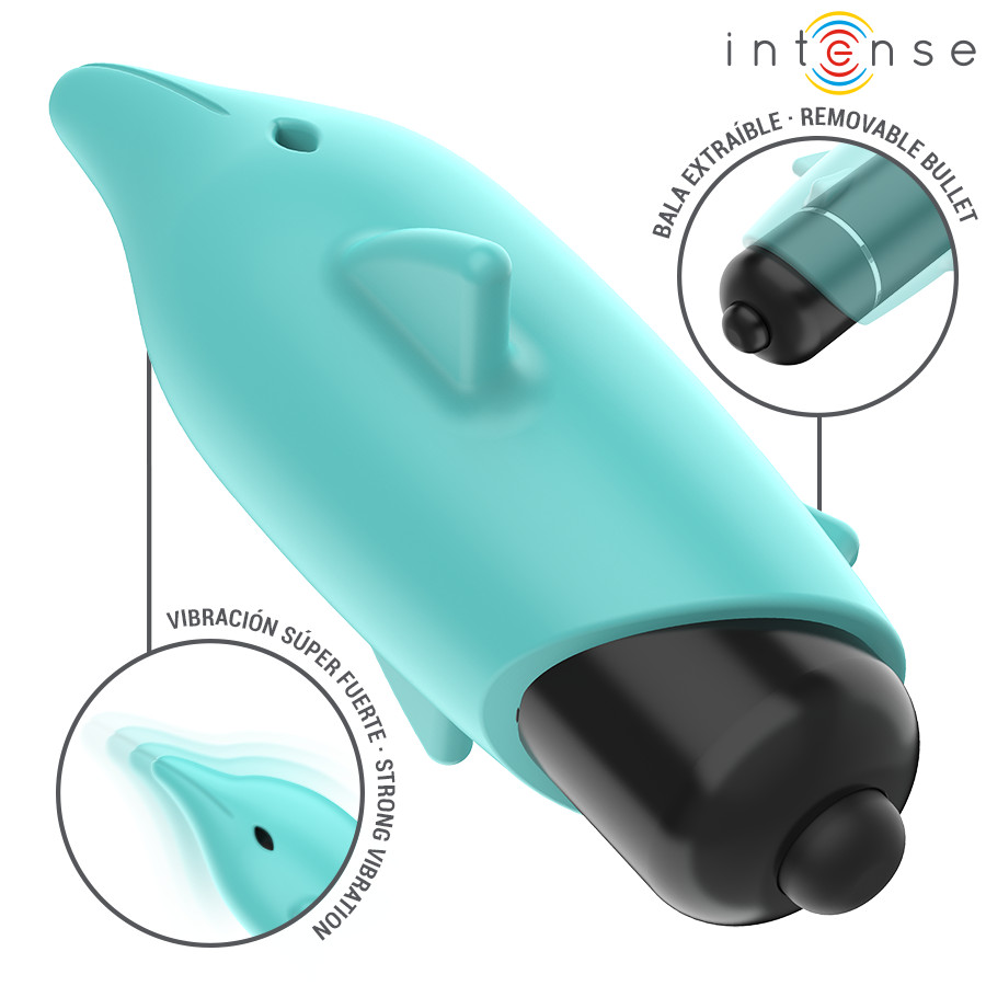 INTENSE - delfin vibrátor golyó, hangulatfokozó játék - Image 3