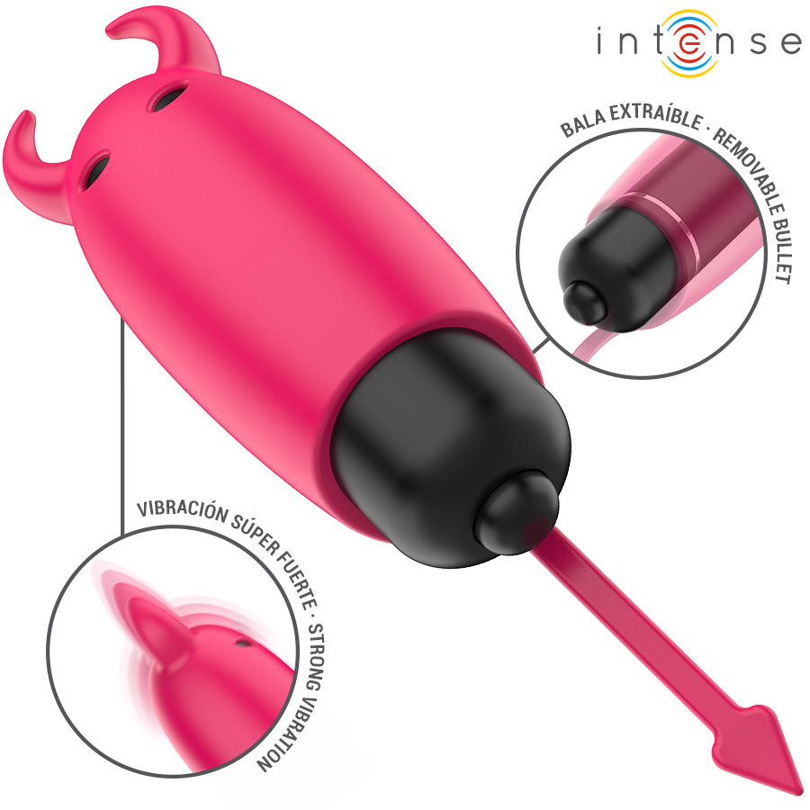 INTENSE – Scarlet vibráló golyó – piros színű izgató - Image 3