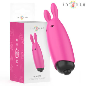 INTENSE – vibráló kisméretű golyó, rózsaszín 8,3 x 2,4 cm