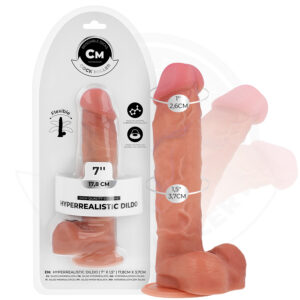COCK MILLER – hiperrealisztikus mozgatható dildó 17,8 cm