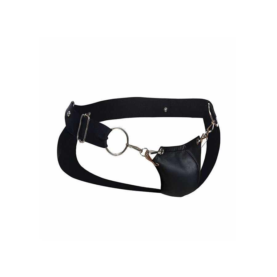 MOB DNGEON – fekete nyomásos jockstrap egy méretben - Image 8