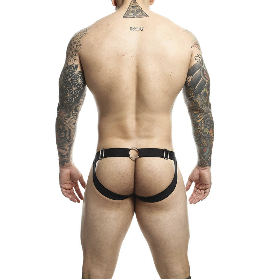 MOB - DNGEON RED – láncos férfi jockstrap (egy méret) - Image 6