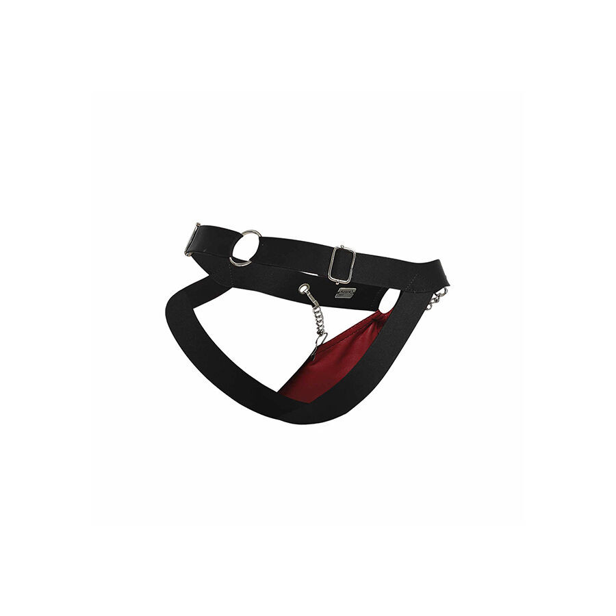 MOB - DNGEON RED – láncos férfi jockstrap (egy méret) - Image 8