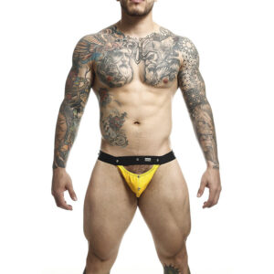 MOB - sárga sport jockstrap, egy méretben, stílusosan