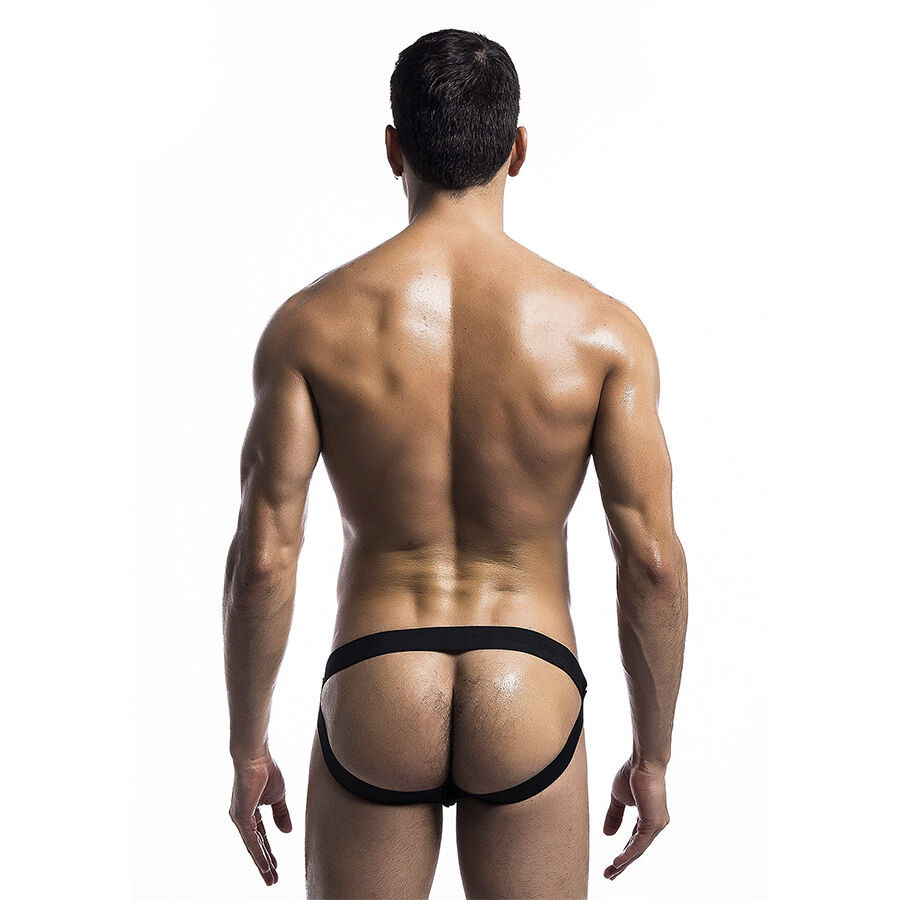 MOB - Prémium fétis jockstrap fürdőruha, fekete, S méret - Image 2