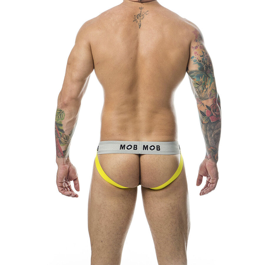 MOB Classic – prémium jockstrap, sárga, XXL méret - Image 6