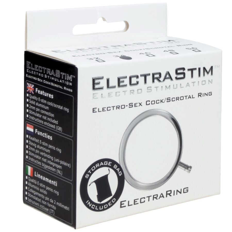 ELECTRASTIM – prémium fém péniszgyűrű 34 mm - Image 3