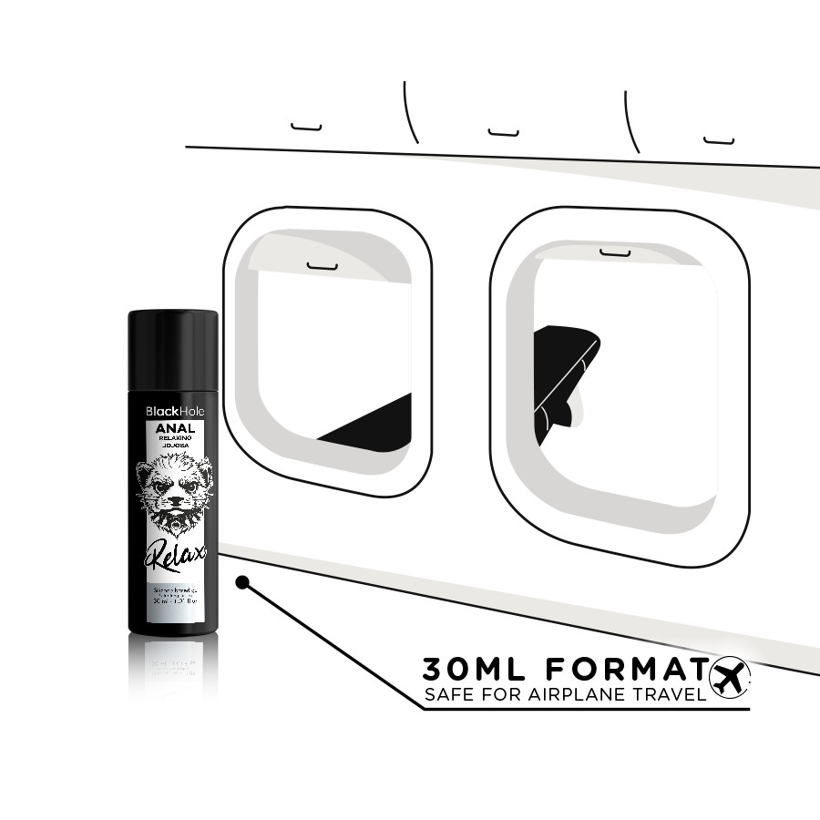 BLACK HOLE – anális relaxáló szilikon alapú síkosító 30 ml - Image 6