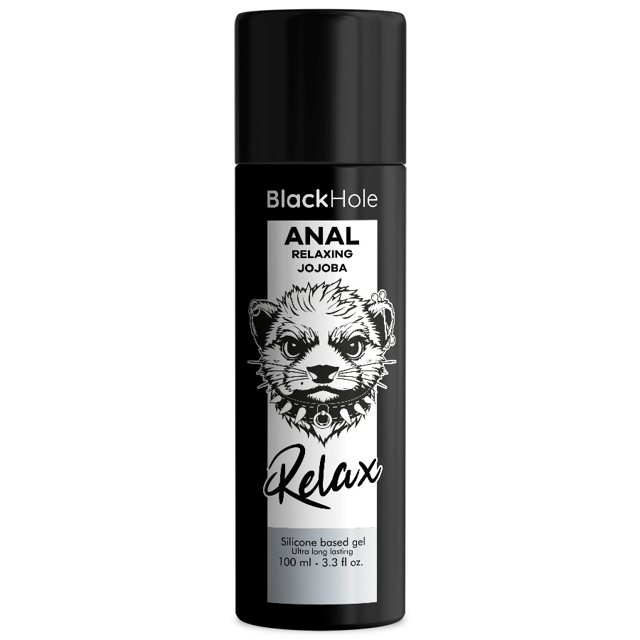 BLACK HOLE - relaxáló szilikon alapú anális síkosító 100 ml