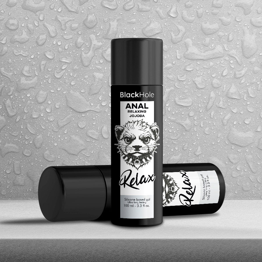 BLACK HOLE - relaxáló szilikon alapú anális síkosító 100 ml - Image 4