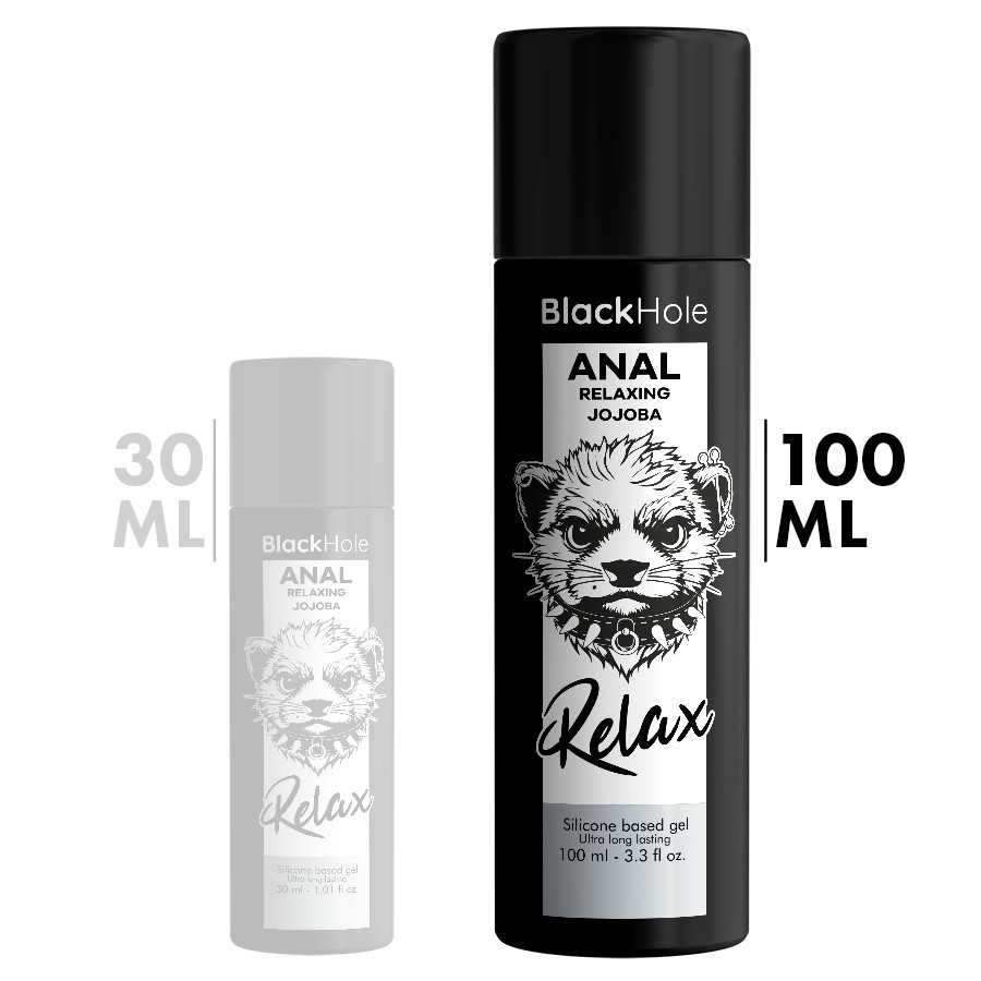 BLACK HOLE - relaxáló szilikon alapú anális síkosító 100 ml - Image 7